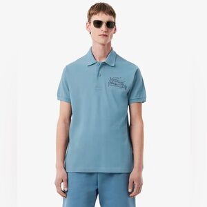 NWT Lacoste Men's Classic Fit Printed L.12.12 Polo